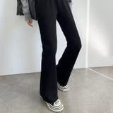 「楽革命」疲れない美フレア フレアパンツ スウェットパンツ | COCOMOMO | 詳細画像18 