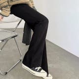 「楽革命」疲れない美フレア フレアパンツ スウェットパンツ | COCOMOMO | 詳細画像21 