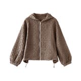 ふくれジャガード ブルゾン ライトアウター | COCOMOMO | 詳細画像25