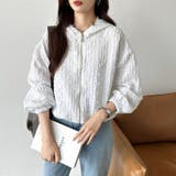 ふくれジャガード ブルゾン ライトアウター | COCOMOMO | 詳細画像12