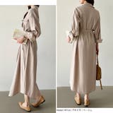 シャツワンピース きれいめワンピース オフィスカジュアル | COCOMOMO | 詳細画像5 