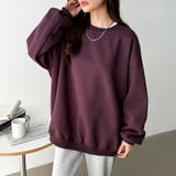 ゆるっとオーバーサイズ スウェット ボリューム袖トレーナー | COCOMOMO | 詳細画像22 