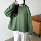 ドロスト付きトレーナー スウェット オーバーサイズ | COCOMOMO | 詳細画像5