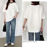 バイカラーTシャツ 配色 カットソー | COCOMOMO | 詳細画像9
