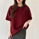 バイカラーTシャツ 配色 カットソー | COCOMOMO | 詳細画像19