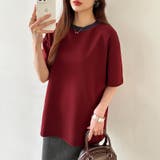 バイカラーTシャツ 配色 カットソー | COCOMOMO | 詳細画像20