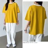 バイカラーTシャツ 配色 カットソー | COCOMOMO | 詳細画像4