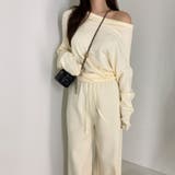 オフショルダー セットアップ ニット | COCOMOMO | 詳細画像11