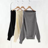 オフショルダー セットアップ ニット | COCOMOMO | 詳細画像20