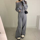 オフショルダー セットアップ ニット | COCOMOMO | 詳細画像8