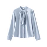 ボウタイブラウス スカーフタイブラウス オフィスカジュアル | COCOMOMO | 詳細画像27 