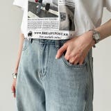 ストレートデニムパンツ デニムパンツ ワイドパンツ | COCOMOMO | 詳細画像11 