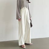 ストレートデニムパンツ デニムパンツ ワイドパンツ | COCOMOMO | 詳細画像21 