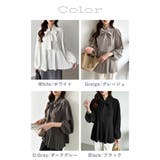 ボウタイブラウス ブラウス ボウタイ | COCOMOMO | 詳細画像27 