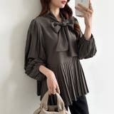 ボウタイブラウス ブラウス ボウタイ | COCOMOMO | 詳細画像2 