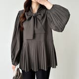 ボウタイブラウス ブラウス ボウタイ | COCOMOMO | 詳細画像3 