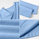 ドレープカットソー イレギュラーネック 長袖カットソー | COCOMOMO | 詳細画像22