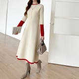 選べる2タイプAラインワンピース ワンピース スポンジニット | COCOMOMO | 詳細画像10