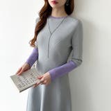 選べる2タイプAラインワンピース ワンピース スポンジニット | COCOMOMO | 詳細画像16