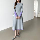 選べる2タイプAラインワンピース ワンピース スポンジニット | COCOMOMO | 詳細画像17