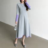 選べる2タイプAラインワンピース ワンピース スポンジニット | COCOMOMO | 詳細画像18