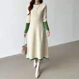 選べる2タイプAラインワンピース ワンピース スポンジニット | COCOMOMO | 詳細画像19