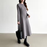 選べる2タイプAラインワンピース ワンピース スポンジニット | COCOMOMO | 詳細画像29