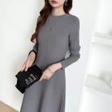 選べる2タイプAラインワンピース ワンピース スポンジニット | COCOMOMO | 詳細画像34