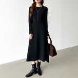 選べる2タイプAラインワンピース ワンピース スポンジニット | COCOMOMO | 詳細画像35