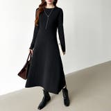 選べる2タイプAラインワンピース ワンピース スポンジニット | COCOMOMO | 詳細画像37