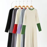 選べる2タイプAラインワンピース ワンピース スポンジニット | COCOMOMO | 詳細画像46