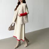 選べる2タイプAラインワンピース ワンピース スポンジニット | COCOMOMO | 詳細画像5