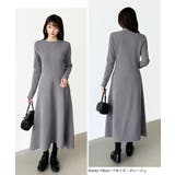 選べる2タイプAラインワンピース ワンピース スポンジニット | COCOMOMO | 詳細画像48 