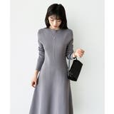 選べる2タイプAラインワンピース ワンピース スポンジニット | COCOMOMO | 詳細画像50 