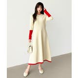 選べる2タイプAラインワンピース ワンピース スポンジニット | COCOMOMO | 詳細画像53 