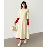 選べる2タイプAラインワンピース ワンピース スポンジニット | COCOMOMO | 詳細画像54 