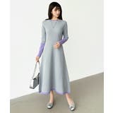 選べる2タイプAラインワンピース ワンピース スポンジニット | COCOMOMO | 詳細画像62 