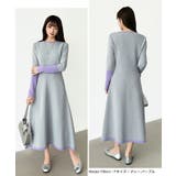 選べる2タイプAラインワンピース ワンピース スポンジニット | COCOMOMO | 詳細画像66 