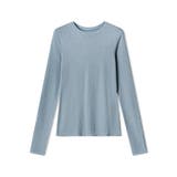 ほんのりシアー感 ロンT 長袖カットソー | COCOMOMO | 詳細画像29