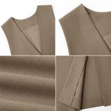 きれいめカジュアルにも使いやすい ジャンパースカート Vネックワンピース | COCOMOMO | 詳細画像35 