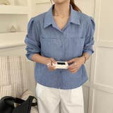 ショートシャツ 長袖シャツ 韓国ファッション | COCOMOMO | 詳細画像11