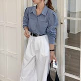 ショートシャツ 長袖シャツ 韓国ファッション | COCOMOMO | 詳細画像13