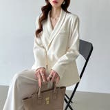 セットアップ パンツスーツ オフィスカジュアル | COCOMOMO | 詳細画像22 