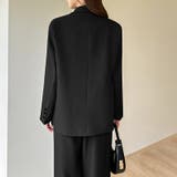 セットアップ パンツスーツ オフィスカジュアル | COCOMOMO | 詳細画像30 