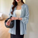 シアーシャツ カラーシャツ シャツブラウス | COCOMOMO | 詳細画像26 