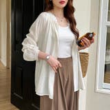 シアーシャツ カラーシャツ シャツブラウス | COCOMOMO | 詳細画像6 