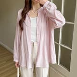 シアーシャツ カラーシャツ シャツブラウス | COCOMOMO | 詳細画像9 