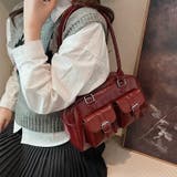 ボストンバッグ 横長ボストン ショルダーバッグ | COCOMOMO | 詳細画像1