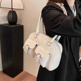 ボストンバッグ 横長ボストン ショルダーバッグ | COCOMOMO | 詳細画像4