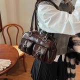 ボストンバッグ 横長ボストン ショルダーバッグ | COCOMOMO | 詳細画像5